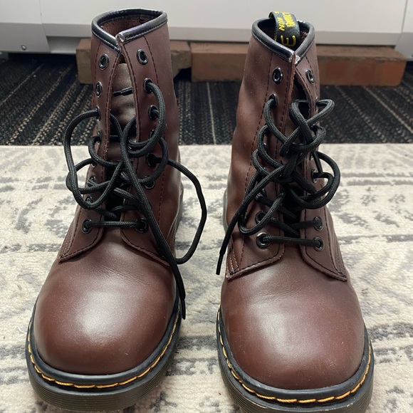 Dr. Martens Purple Combat Boot - Picture 8 of 8